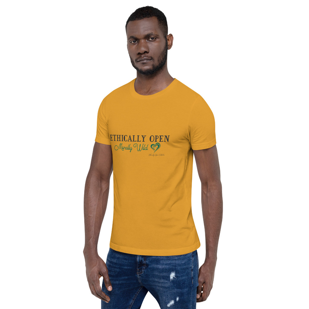 Ethically Open, Morally Wild – Bold ENM Statement Men's Tee