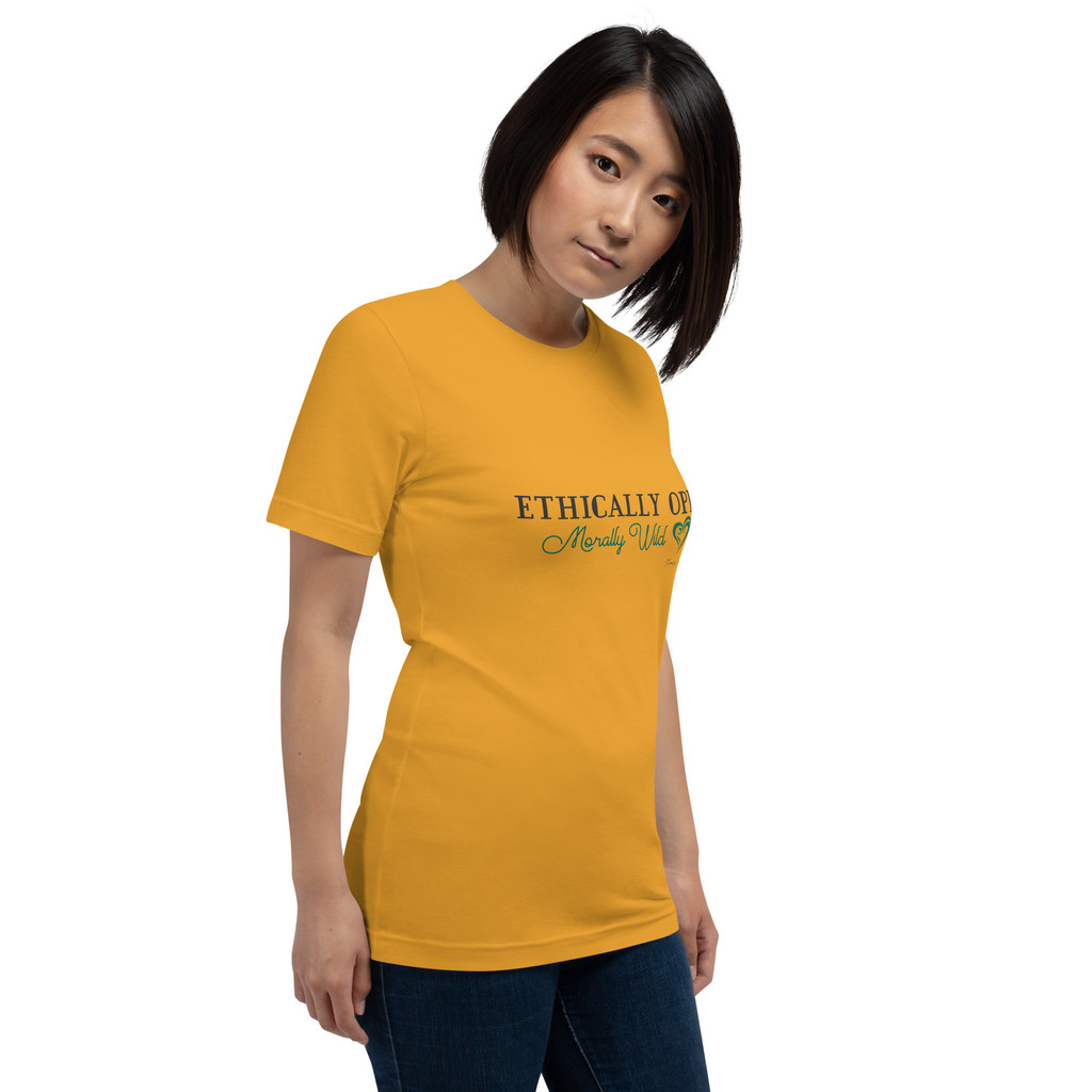 Ethically Open, Morally Wild – Bold ENM Statement Men's Tee