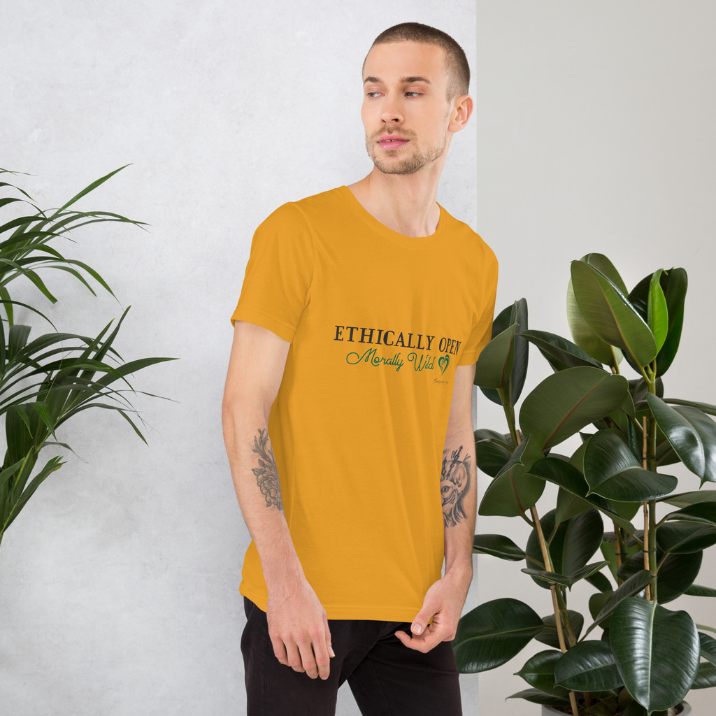 Ethically Open, Morally Wild – Bold ENM Statement Men's Tee
