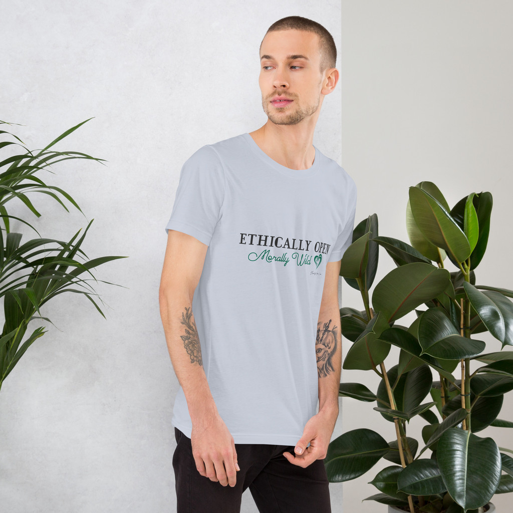 Ethically Open, Morally Wild – Bold ENM Statement Men's Tee