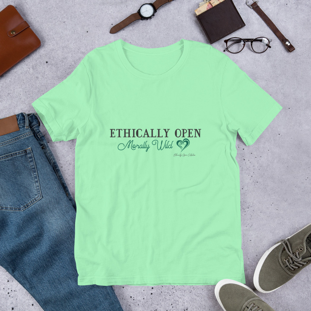Ethically Open, Morally Wild – Bold ENM Statement Men's Tee
