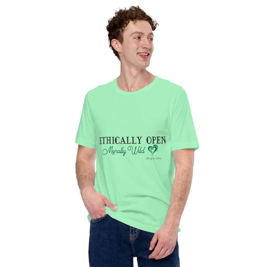 Ethically Open, Morally Wild – Bold ENM Statement Men's Tee