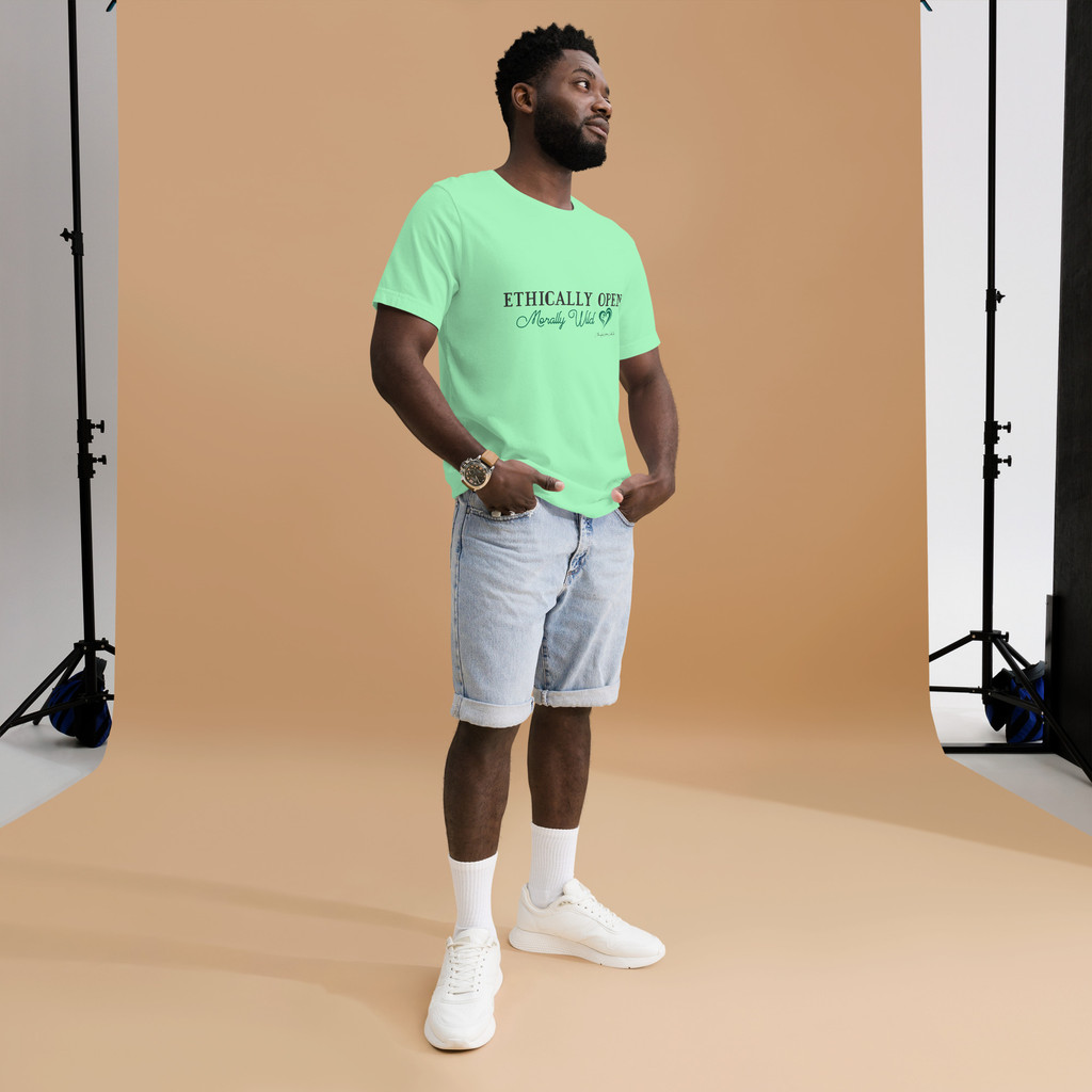Ethically Open, Morally Wild – Bold ENM Statement Men's Tee