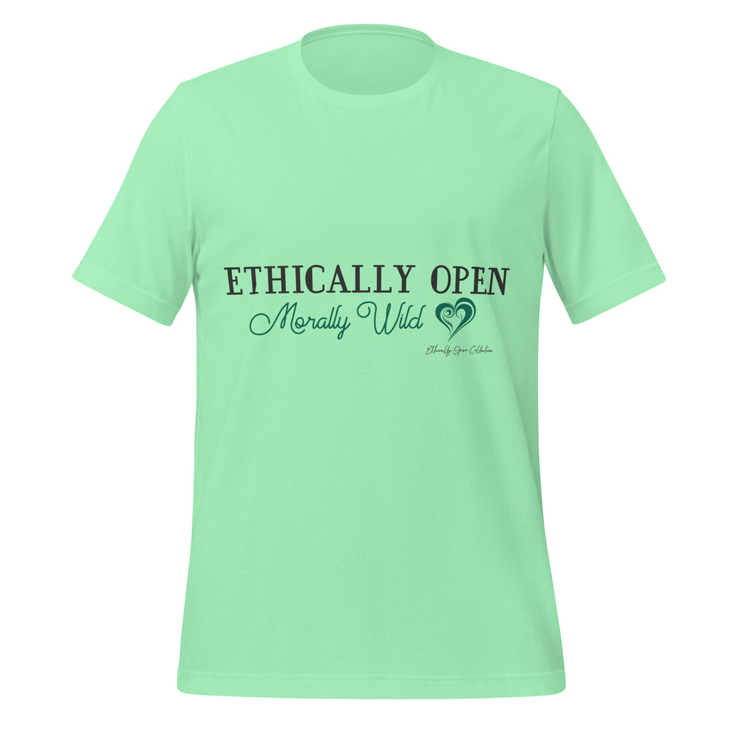 Ethically Open, Morally Wild – Bold ENM Statement Men's Tee