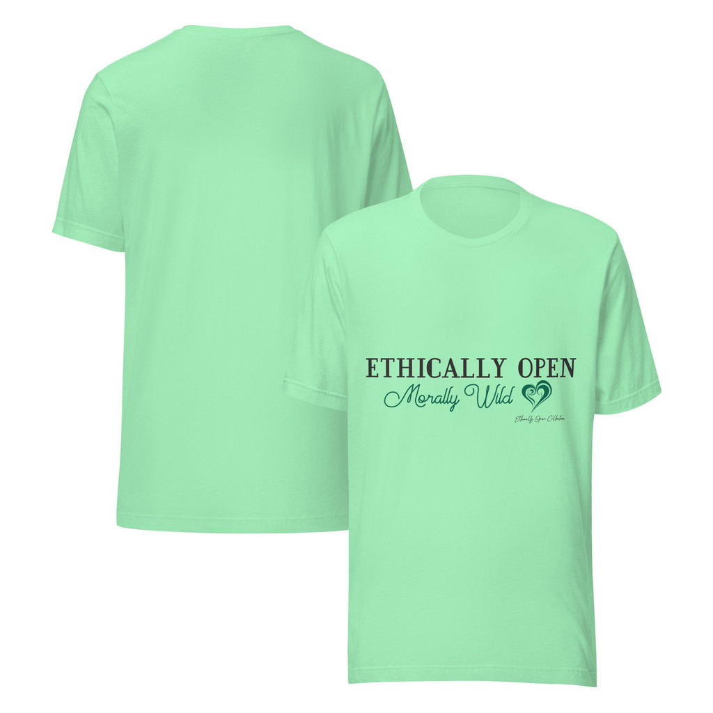 Ethically Open, Morally Wild – Bold ENM Statement Men's Tee