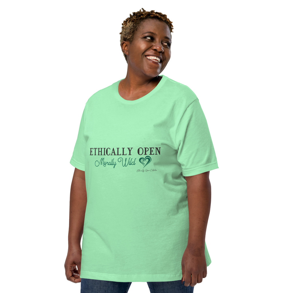 Ethically Open, Morally Wild – Bold ENM Statement Men's Tee