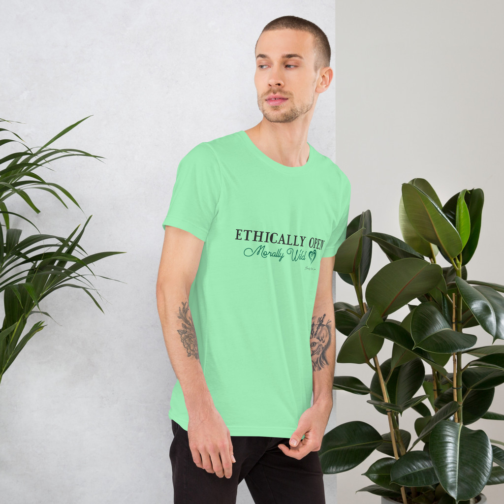Ethically Open, Morally Wild – Bold ENM Statement Men's Tee
