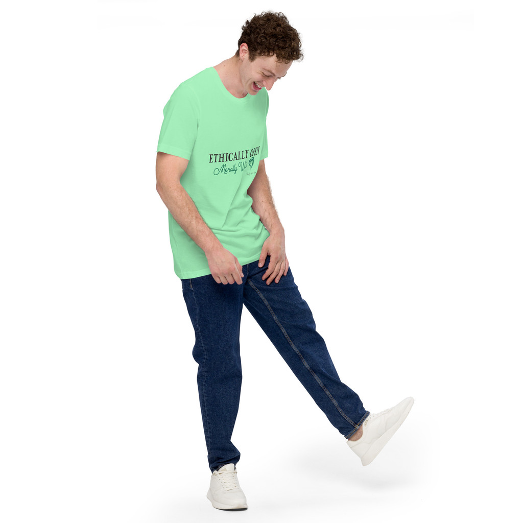 Ethically Open, Morally Wild – Bold ENM Statement Men's Tee