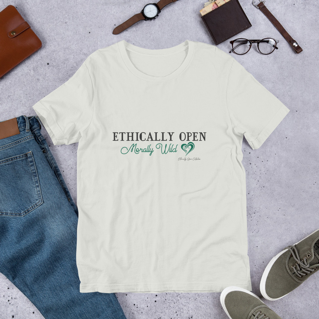Ethically Open, Morally Wild – Bold ENM Statement Men's Tee