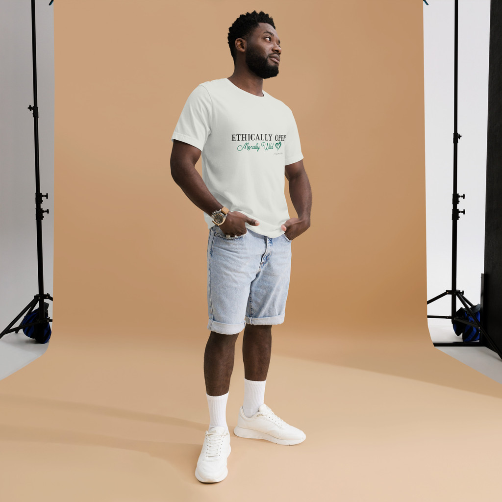 Ethically Open, Morally Wild – Bold ENM Statement Men's Tee
