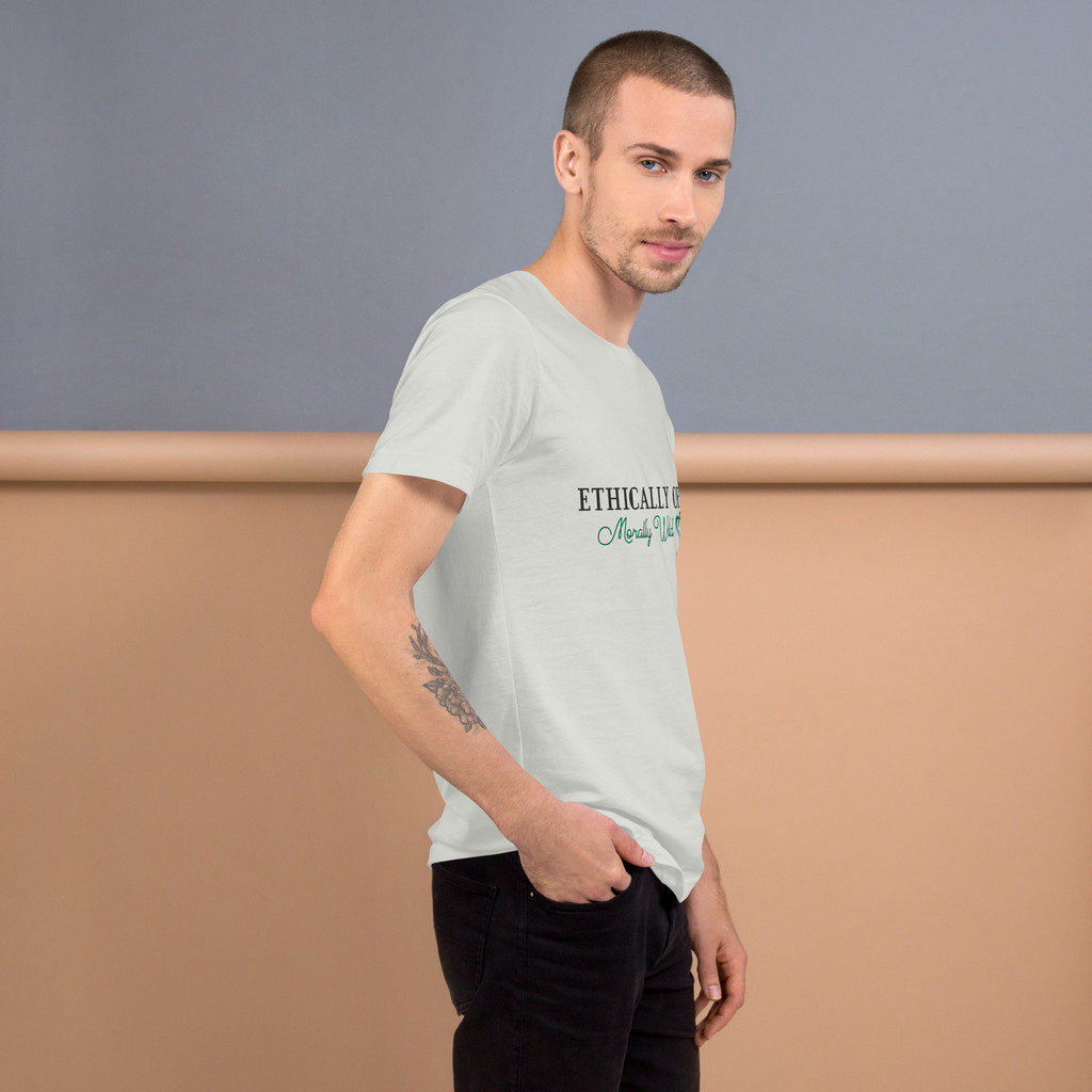 Ethically Open, Morally Wild – Bold ENM Statement Men's Tee