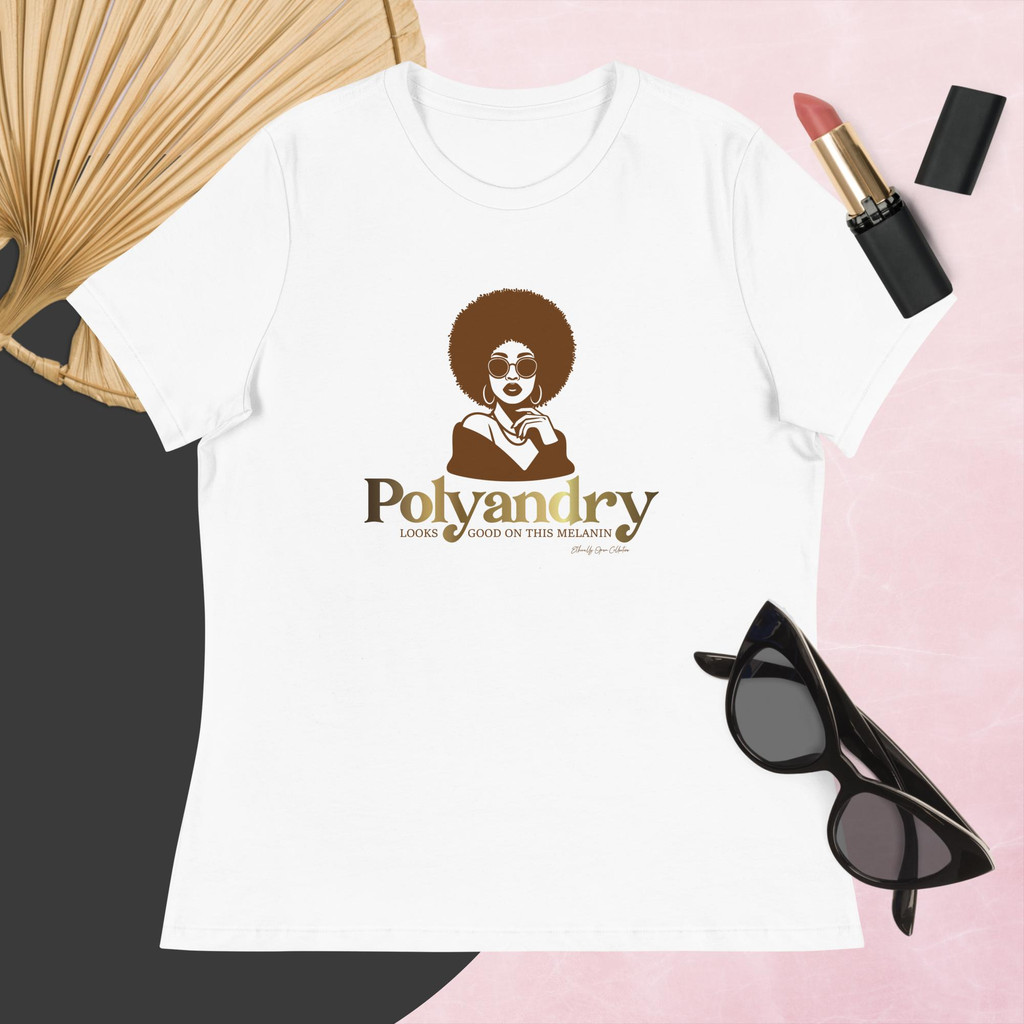 Polyandry Looks Good on This Melanin Tee – Afrocentric Love Power