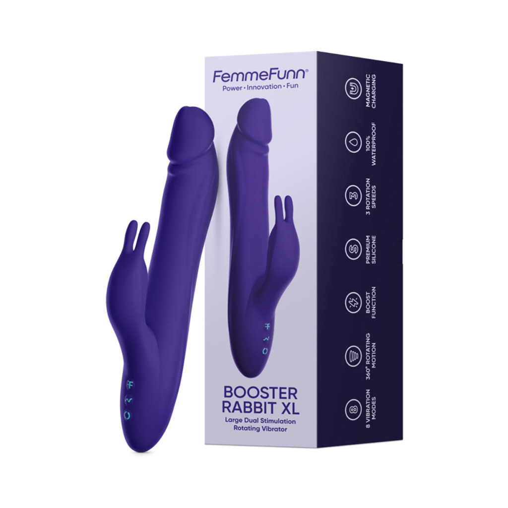 FemmeFunn Booster Rabbit XL Dark 