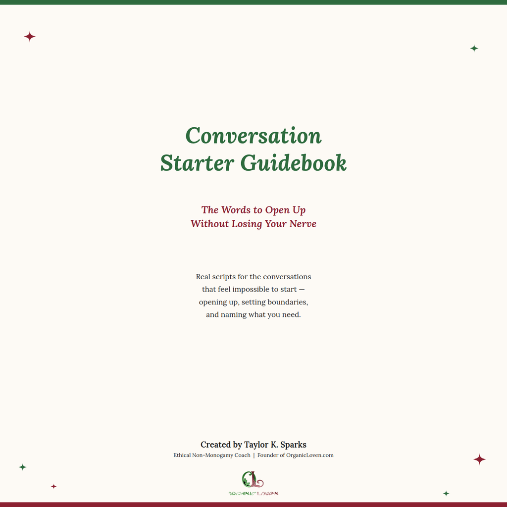 ENM Conversation Starter Guidebook - 48 Deep Questions for Connection, Clarity & Growth 