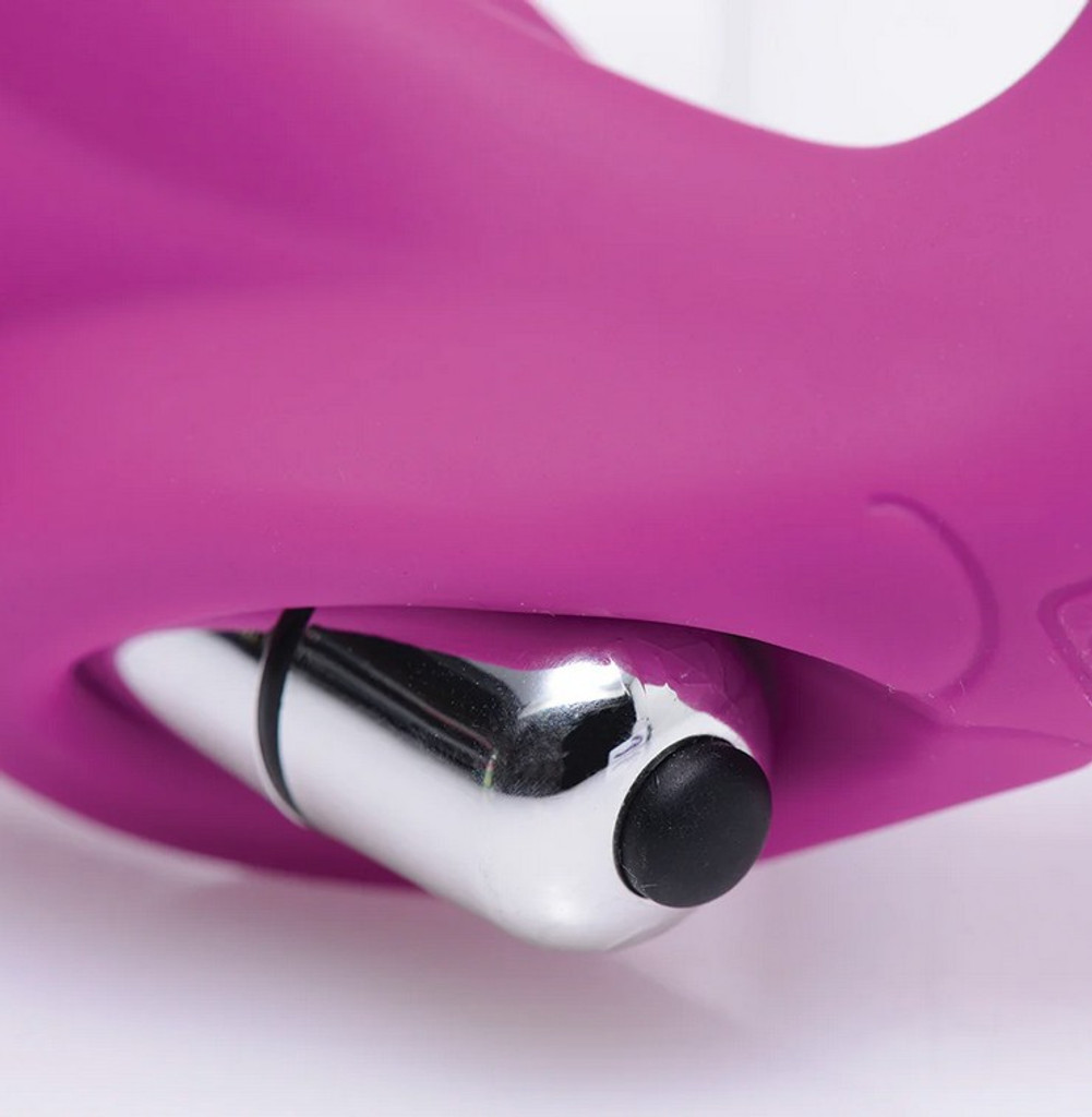 Strap U Evoke Vibrating Strapless Silicone Strap-On Dildo