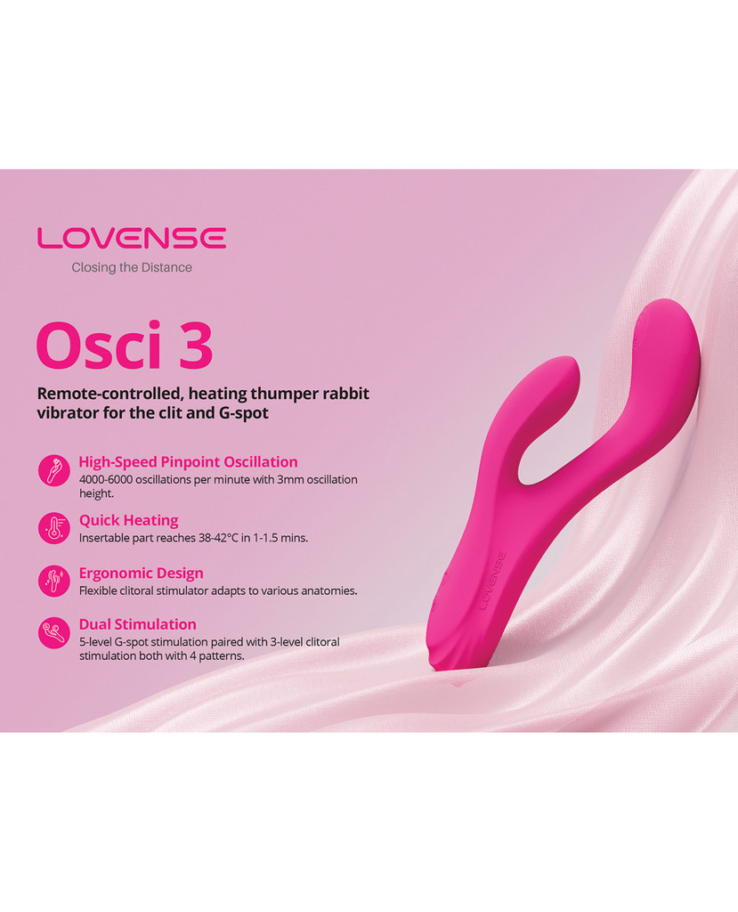 Lovense Osci 3 Oscillating G Spot Vibrator