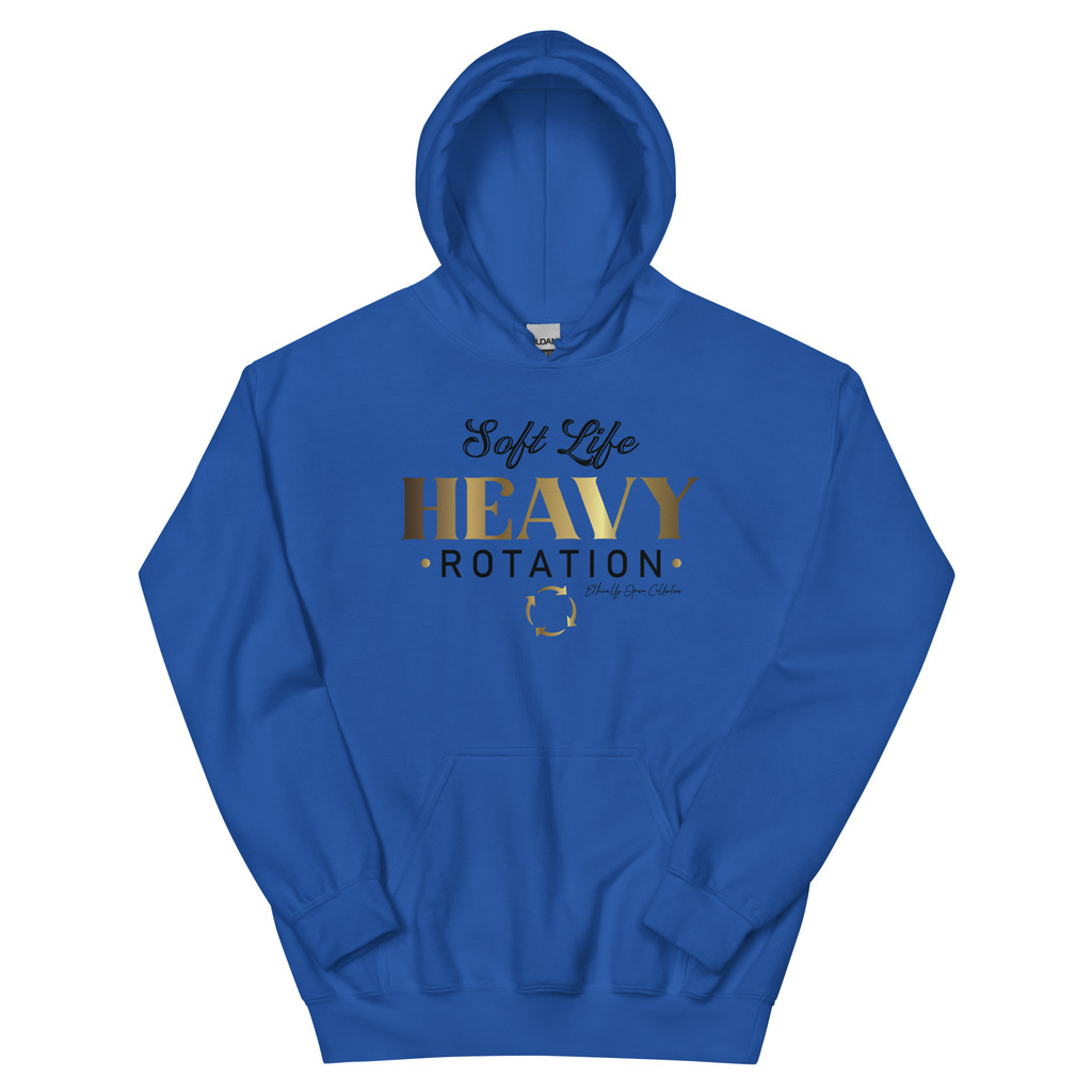 Soft Life, Heavy Rotation Unisex Hoodie