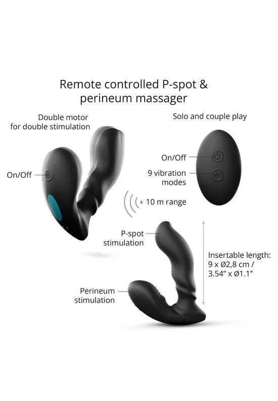 Love to Love Player One Dual Motor Vibrating Prostate Massager With Remote