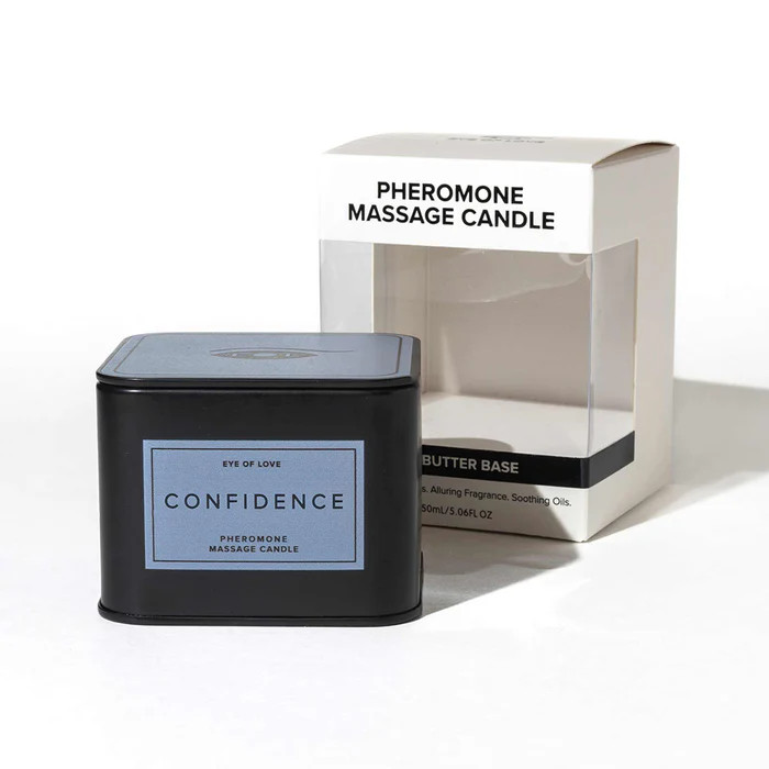 Eye of Love Confidence Attract Her Pheromone Massage Candle 