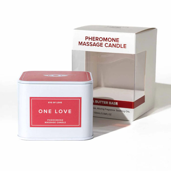 Eye of Love One Love Attract Him Pheromone Massage Candle 