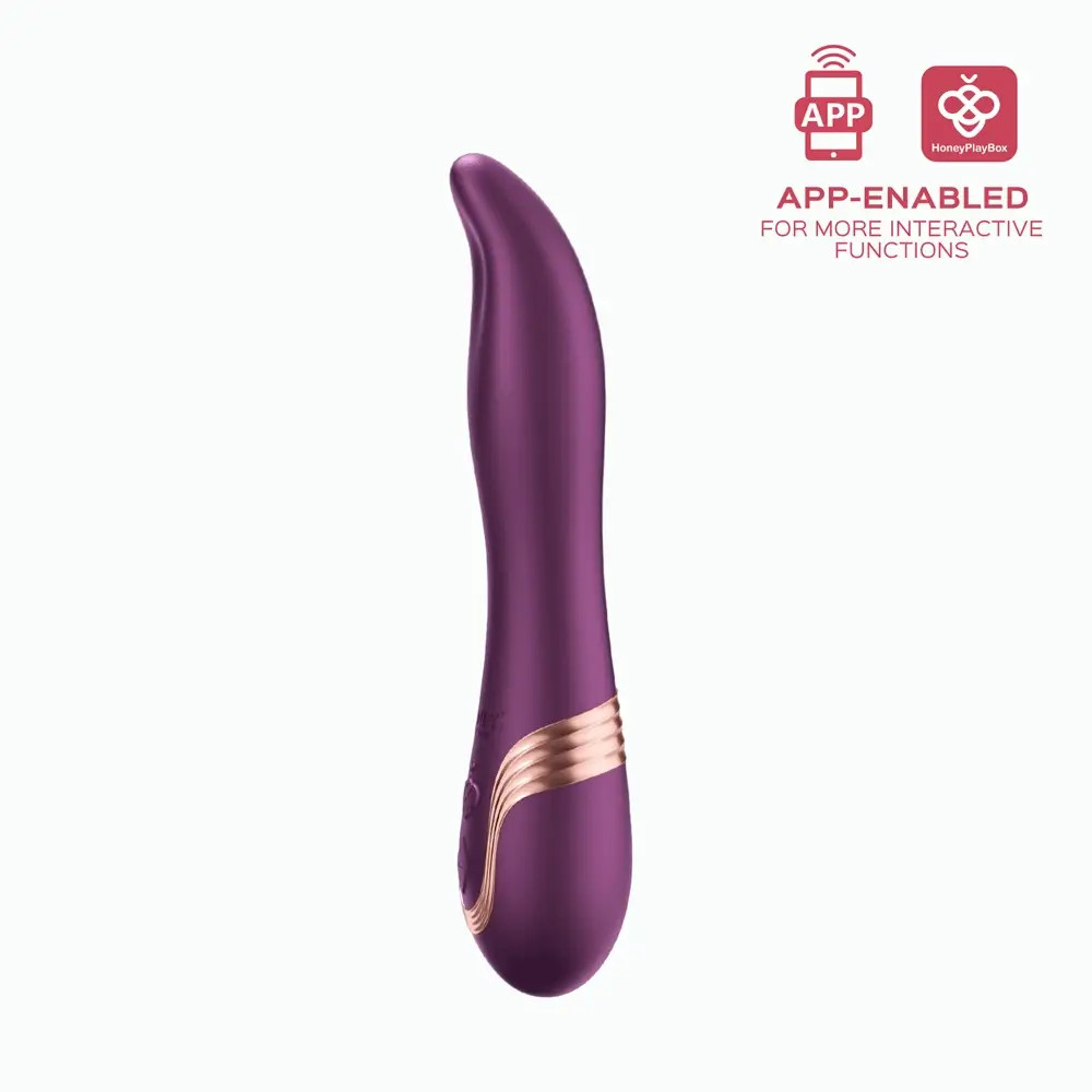 Honey Play Box Fling Tongue-Like Oral Licking Vibrator 
