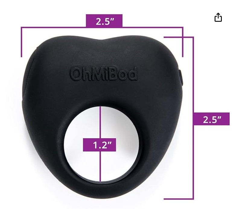 OhMiBod LoveLife Share Vibrating Ring