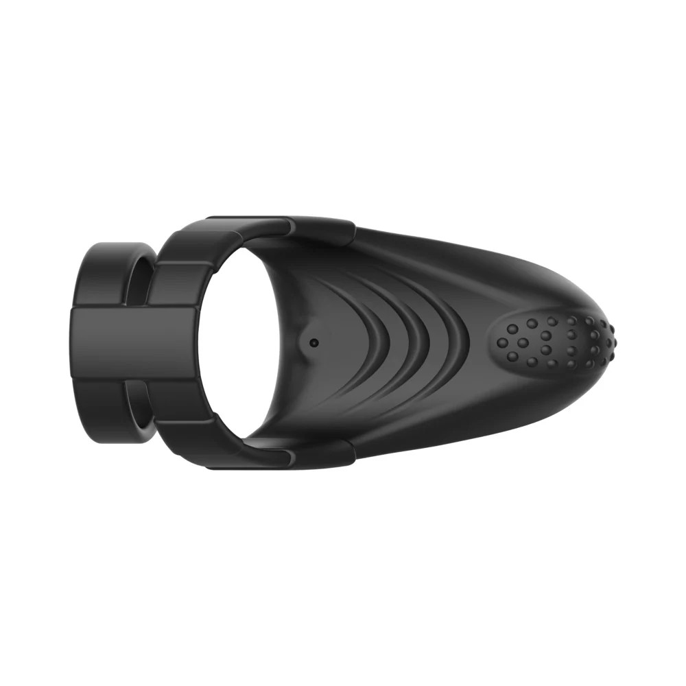 Forto F-48 Rechargeable Silicone Perineum Vibrating Double Cockring