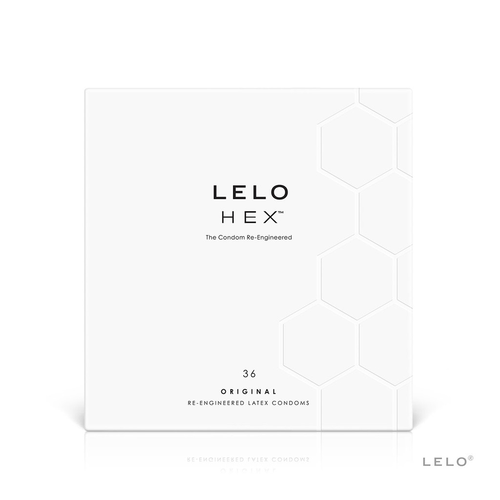 Lelo Hex Vegan Condoms - 36 pk