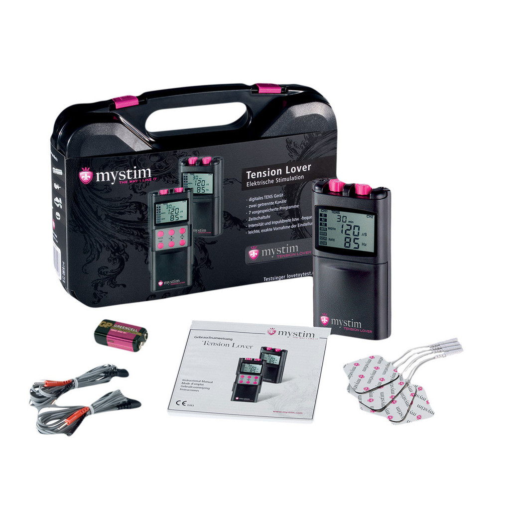 Mystim Tension Lover Digital Nerv Stimulator E-Stim Electro-Sex