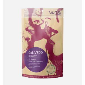Glyde Vegan Condoms - Slimfit - 12 Pack