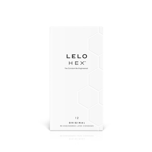 Lelo Hex Vegan Condoms - 12 pk