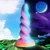 Moon Rider Glow-in-the-dark unicorn Dildo