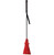 Rouge Group Leather Tasselled Riding Crop
