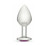 Me You Us Crystal Jewels Metal Plug Purple