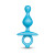 b-Vibe Butties Pop Beaded Silicone Plug 