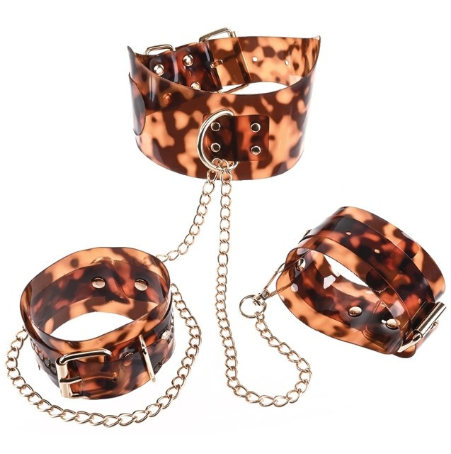 Sincerely Amber Neck & Wrist Restraints