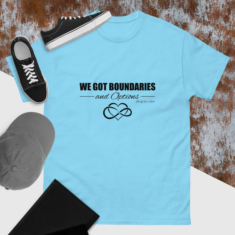 Boundaries & Options Unisex Tee – ENM Confidence Statement