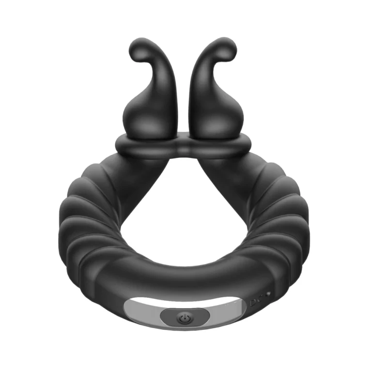 Forto F-24 Rechargeable Silicone Textured Vibrating Cockring