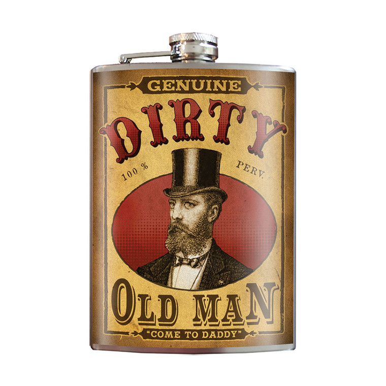 Trixie & Milo Flask - Dirty Old Man