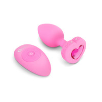 B-Vibe Vibrating Heart Plug Small/Medium