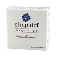 Sliquid Organics Lubricant Sample Cube