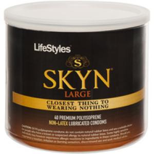 LIFESTYLES SKYN CONDOMS LARGE 40 PACK | LATEX-FREE CONDOMS LIFESTYLES SKYN CONDOMS LARGE 40 PACK | LATEX-FREE CONDOMS