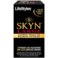 Lifestyle Skyn Condoms - Large  12 Pack