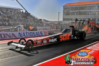 JUSTIN ASHLEY AND SCAG RUNNER-UP AT NHRA ARIZONA NATIONALS