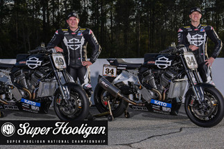 KWR Revs Up for 2024 Super Hooligan Championship with Harley-Davidson