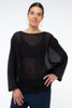 Emi Fly Away Top, Black