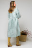 Elise Dress, Sage Gingham