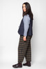 Kobu Pant, Olive/Navy Box Check