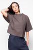 Koto Boat Neck Top,  Aubergine