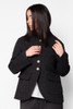 Oko Jacket, Charcoal Twill